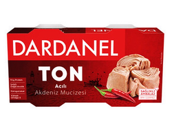 Тунец консервированный острый (Ton Acili), 320 гр. (160 гр.*2 шт.), Dardanel, Турция