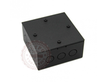 Распределительная коробка  для проводки лофт Matte Black (черный)