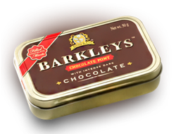 леденцы barkleys chocolate mint 50гр (Нидерланды)