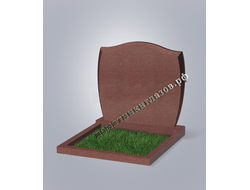 Гранит красный - семейный №46 900х1000х70мм