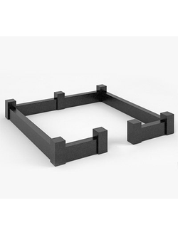 Цоколя и Столбики из гранита Шанси Блэк