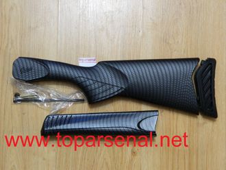 Baikal MP-27/Izh-27, Spartan-310 Carbon plastic set: forend, buttstock, pad, screw for sale
