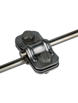 459129 Универсальная разделительная клемма с промежут пластиной NIRO Rd/Rd = 8-10/8-10 мм