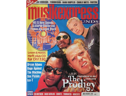 Musikexpress Sounds Magazine July 1996 The Prodigy, Иностранные музыкальные журналы, Intpressshop