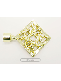 "Прага", парные наконечники для карниза. 16 мм