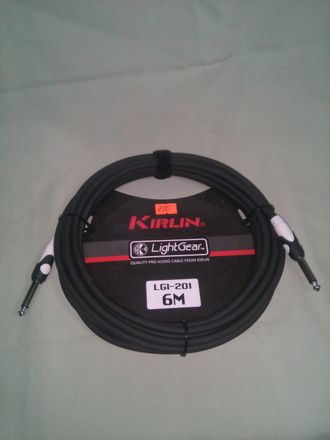 Кабель Kirlin LGI-201 6m 1/4&quot; Mono Plug Same