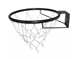 Баскетбольное кольцо МТ № 5, d 380 мм, с упором и сеткой ЛЮКС