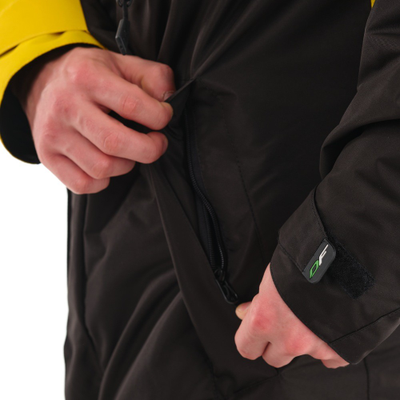 ПЛАЩ ЗИМНИЙ DRAGONFLY RACE COAT Yellow