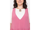 Сарафан женский прямого силуэта арт. 5942 (Цвет темно-розовый) Размеры 48-58