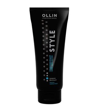 OLLIN STYLE Моделирующий крем для укладки волос средней фиксации 200 мл.
