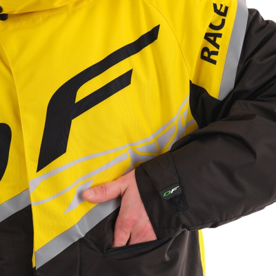 ПЛАЩ ЗИМНИЙ DRAGONFLY RACE COAT Yellow