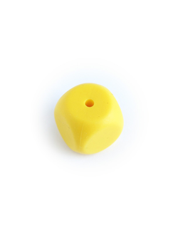 Силиконовый Кубик 15х15 мм Желтый