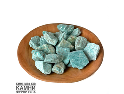 Амазонит необработанные коллекционные камни, размер в ассортименте, цена за штуку
