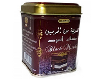 твердые духи Black Musk / Черный Мускус  Hemani 25 гр
