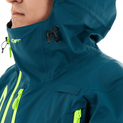 Комбинезон DRAGONFLY Gravity Premium MAN Dark Ocean-Light Green (Kamchatka)