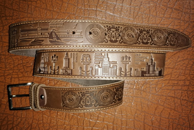 Ремень "Семь сестер Москвы"