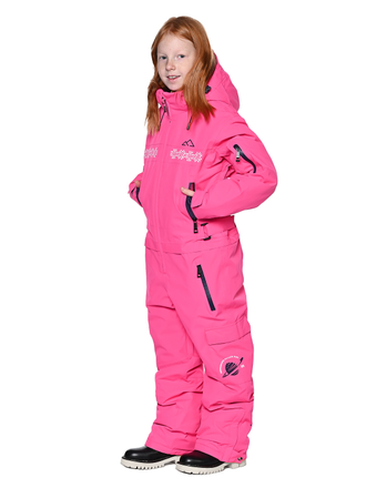 Горнолыжный комбинезон для девочки SNOW HEADQUARTER T-9061 розовый