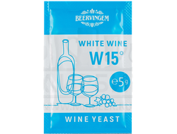 Дрожжи винные "Beervingem" White Wine W15, 5 г