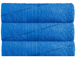 Василек полотенце оптом махровое пр-во Байрамали (бордюр «косичка»)