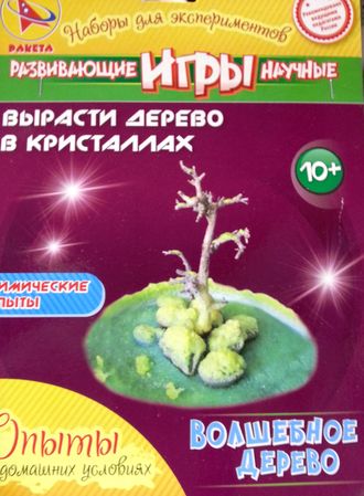 Развивающие научные игры &quot;Вырасти дерево в кристаллах&quot; 250 руб магазин &quot;О&#039;Да!&quot;