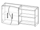 Полка навесная "ПН-3" (модификация 1)