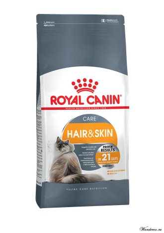 Royal Canin Hair & Skin Care Роял Канин Хейр Скин Кейр Корм для кошек для здоровья кожи и шерсти 0,4 кг