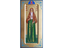 Елисавета (Елизавета) Алапаевская, святая великомученица, княгиня. Рукописная икона 22х45,5см.