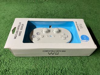 Джойстик для Nintendo Wii (Classic Controller) White