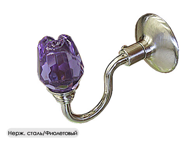 "Роза 10", серия "Магеллан", NY-7. Штородержатель с кристаллом