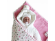 Конверт-одеяло и комбинезон демисезонные Моя звездочка (розовый)