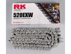 Цепь RK 520EXW-104 для квадроциклов до 750 (с сальниками XW-RING)