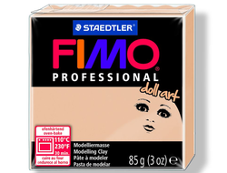 полимерная глина Fimo Professional doll art, цвет-непрозрачный песочный(8027-45), вес-85 гр