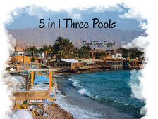 5 in 1 - Dahab Canyon (Towailat) + Three pools + camel ride + Dahab + quid biking from Sharm El Sheikh