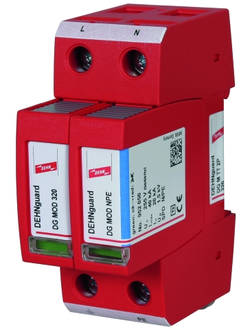 952110 УЗИП класса II DEHNguard M DG M TT 2P 275 для однофазных систем TT и TN
