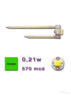 Светодиод PixLED для панелей PixBOARD, зелёный, 0,21W (570mcd)