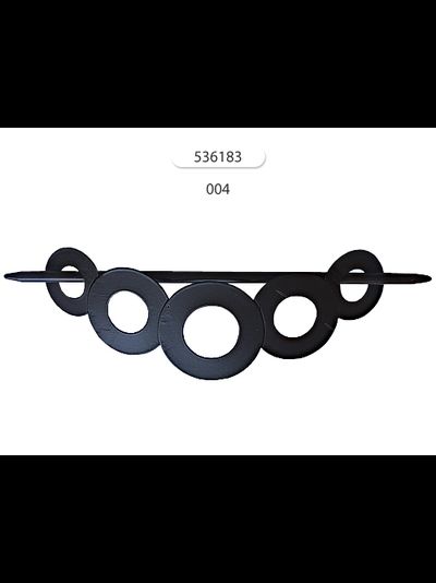 "Кольца" металлическая заколка-подхват для штор. Арт. 536183