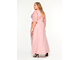 Женская одежда - Вечернее, нарядное, длинное платье Арт. 168104 (Цвет сомон ) Размеры 48-76