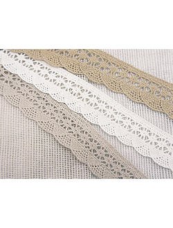 Арт. TR 1005, KRUZHEVO 27 мм. Хлопковое кружево