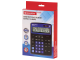 Калькулятор настольный BRAUBERG EXTRA-12-BKBU (206x155 мм), 12 разрядов, двойное питание, ЧЕРНО-СИНИЙ, 250472