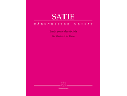 Satie. Embryons desséchés für Klavier