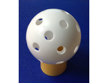 Мяч флорбольный MAD GUY Training 72 мм (белый)