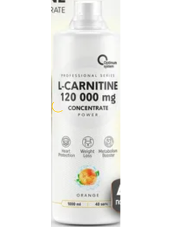 Л-карнитин концентрат 120000 mg (1000 мл.)OPTIMUM SYSTEM