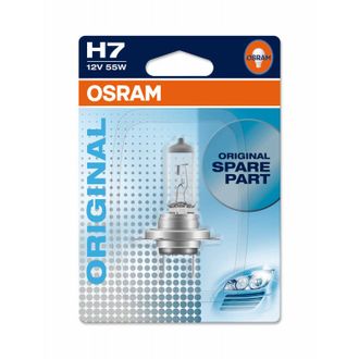 Лампа стандарт Osram H7 12V (55W)  в блистере 1 шт.