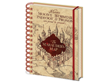 Ежедневник Pyramid: Harry Potter (The Marauders Map) A5 Wiro Notebooks