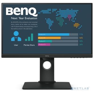 LCD BenQ 23.8&quot; BL2480T черный [9H.LHFLA.TBE]{IPS 1920x1080 16:9 HAS Pivot 1000:1 250cd 178/178 D-Sub HDMI DisplayPort регулируемая подставка}