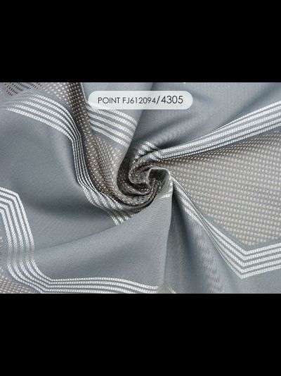 POINT FJ 612094. Порьера с геометрическим узором из зигзагов современная