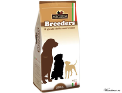Корм для взрослых собак с чувствительным пищеварением Meglium Sensible Lamb & Rice (23/14)20 кг (breeder)