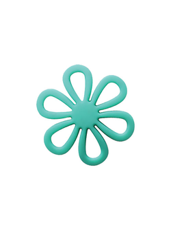 Цвет бирюзовый. Магнит "Ромашка". Доставим в регионы России транспортной компанией