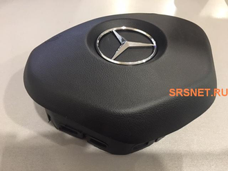 Ремонт крышки подушки безопасности водителя Mercedes-Benz CLS