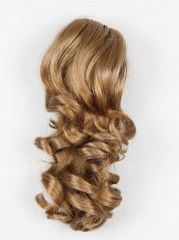 Шиньон-хвост на крабе из искусственных волос 30-40 см тон № 15